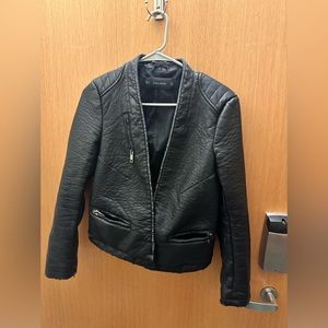 Women’s Distressed Zara leather jacket